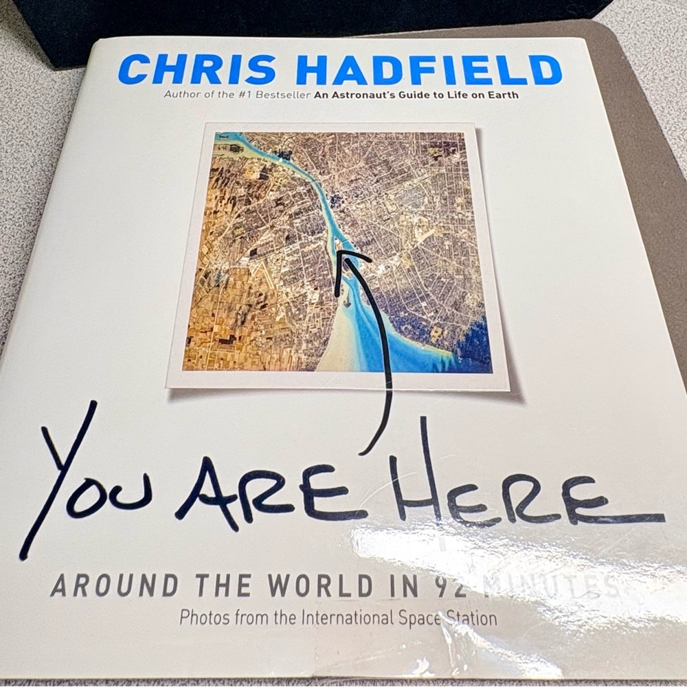 'Chris Hadfield You Are Here' Book